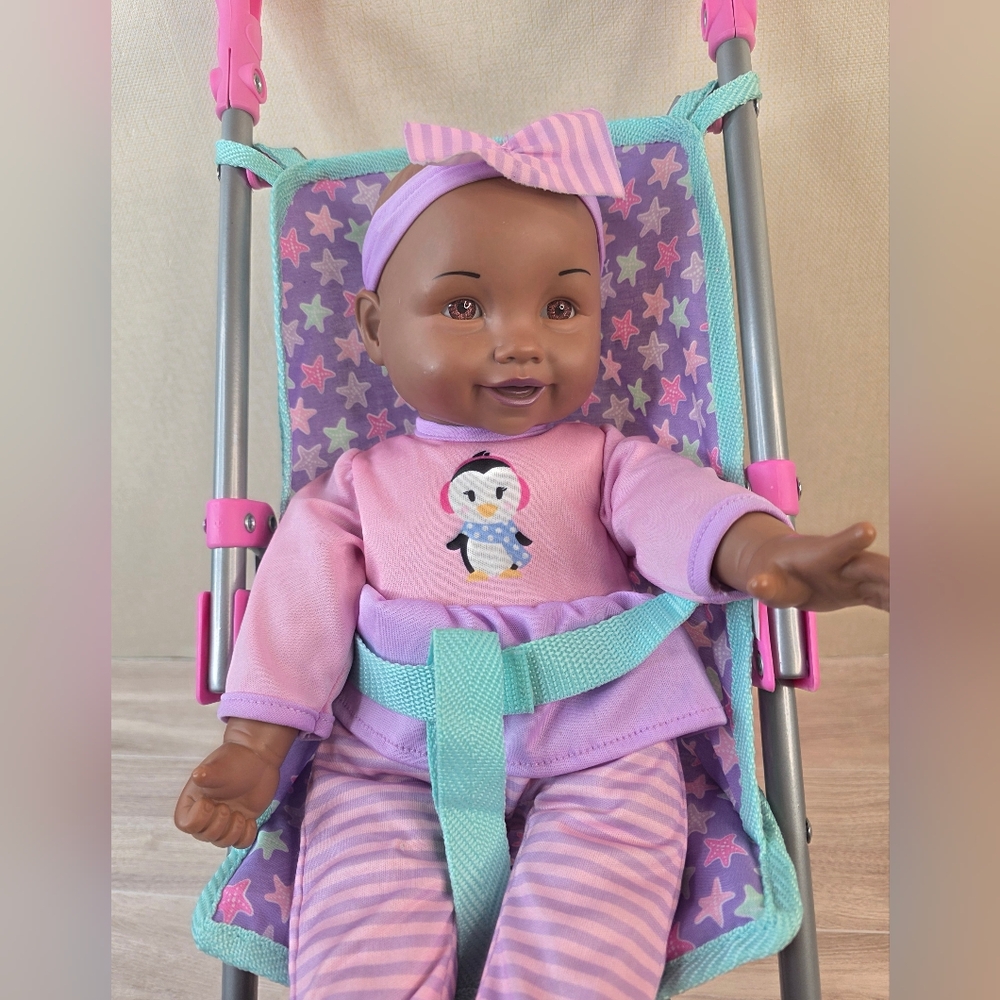 Baby Doll And Stroller - Picture 2 of 2